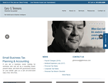 Tablet Screenshot of gtimmons.com